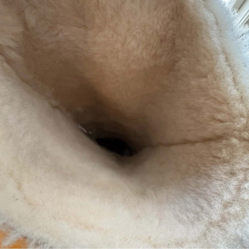 Ugg Kasen Chestnut Knee High Tall Heeled Boots Sz 8 block heel pull on - Picture 12 of 16